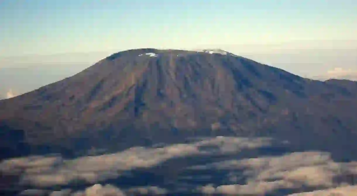 Mt. Kilimanjaro on a clear day