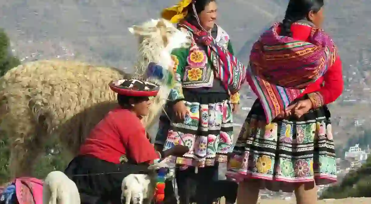 Traditional Peruvian dresses