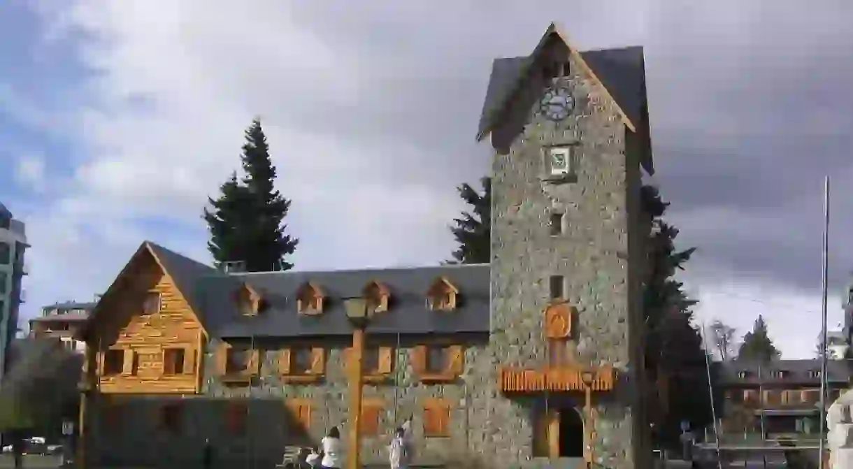 The town hall in Bariloche, Argentina