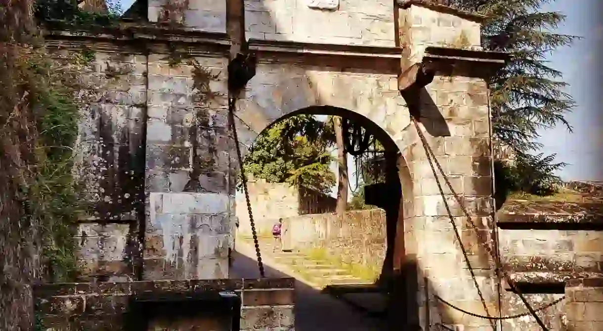 Portal in Pamplona, Spain