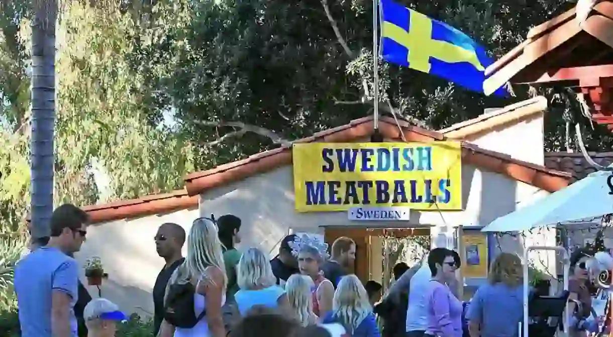 Meatballs are a staple of Swedish food