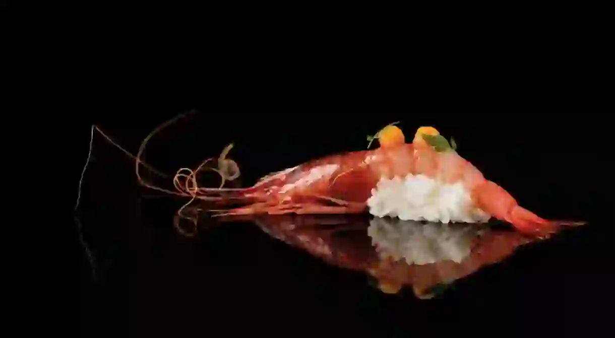 Prawn sushi