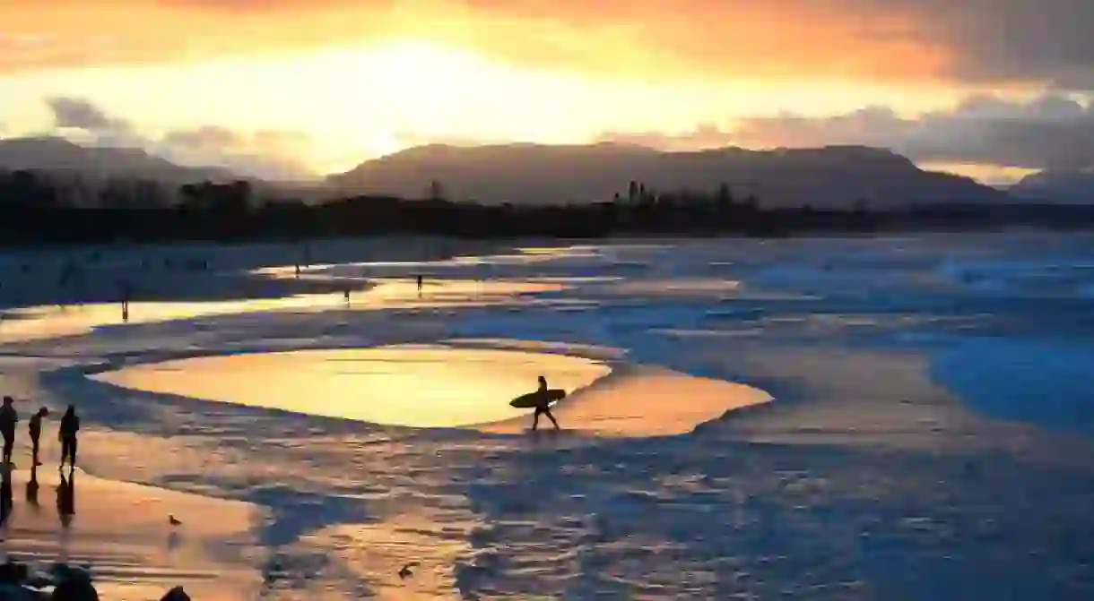 Stop for a surf in Byron Bay