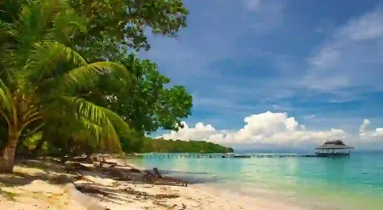 Pulau Tiga is an island made famous by the American reality TV show, Survivor