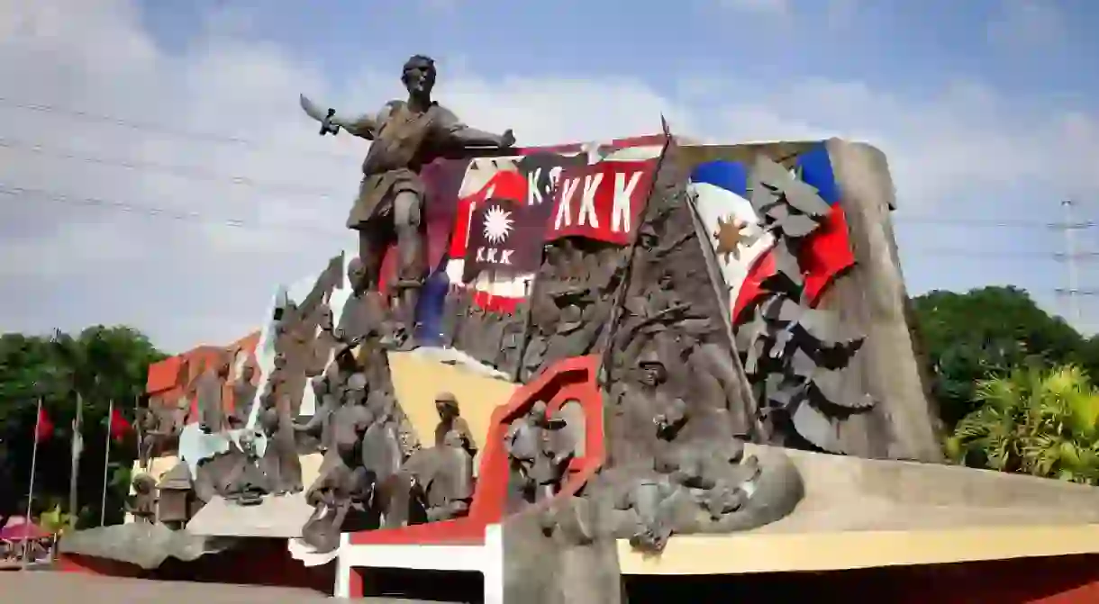 Katipunan (KKK) Monument in Manila, Philippines