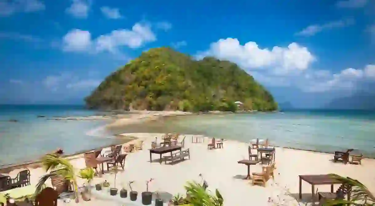 Marimegmeg Beach, El Nido