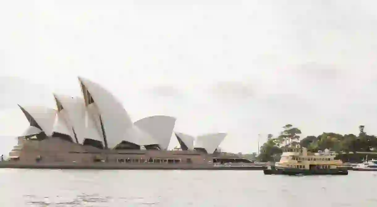 Sydney Harbour views from Parramatta River Ferry