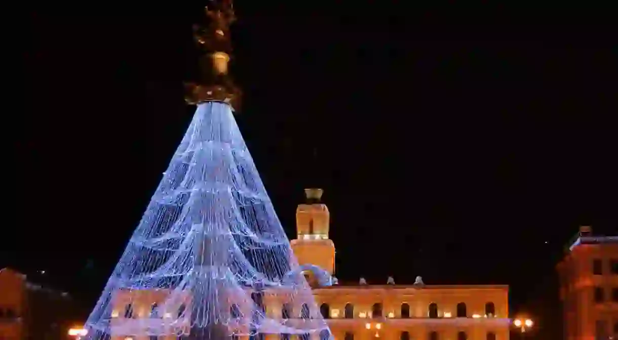 Tbilisi during Christmas