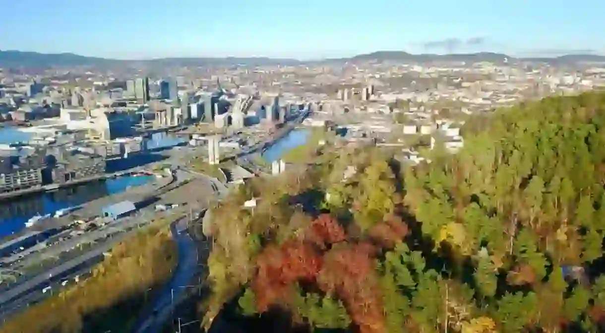 View of Oslo from Ekeberg Park