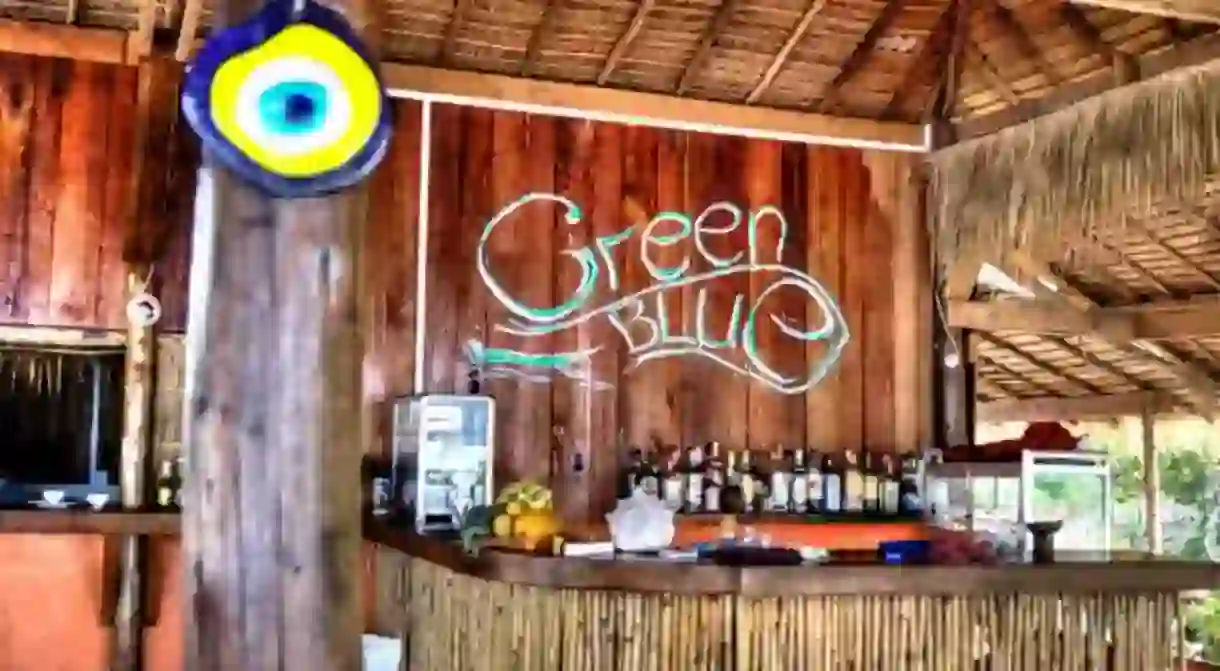 The cocktails are recommended at GreenBlue Beach Bungalows