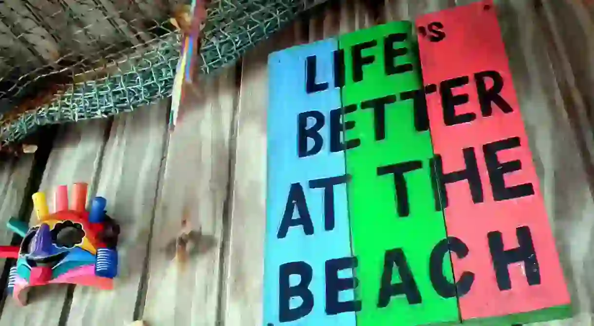 Beach Bar in Colombia