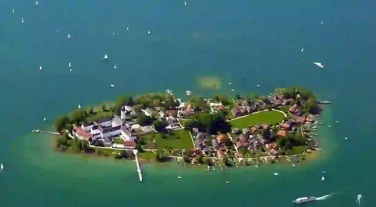 Fraueninsel from above