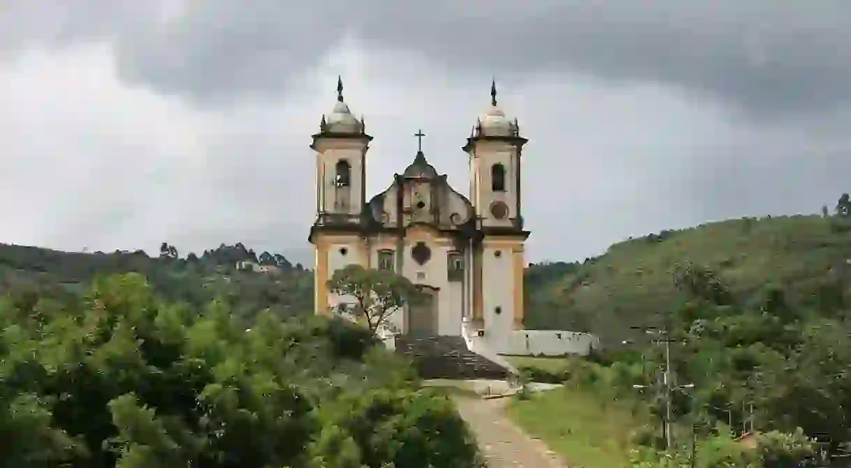 The São Francisco de Paula church in Ouro Preto