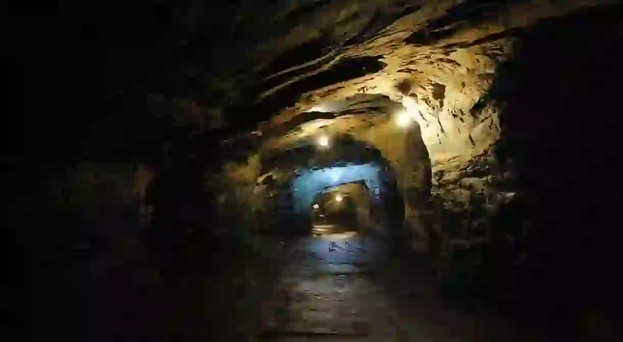 Mina da Passagem, just outside of Ouro Preto is the largest gold mine open to the public in the world