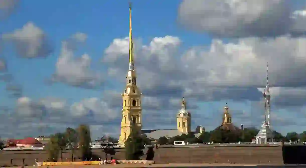 View of the fortress from the Palace Embankment