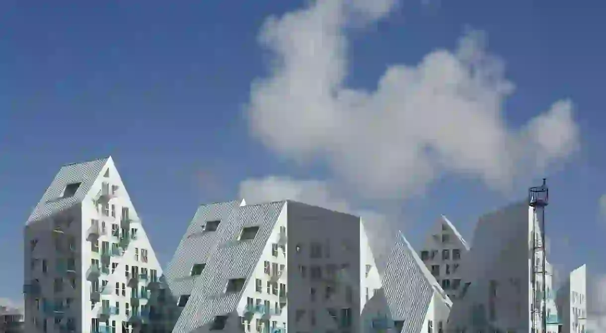 Iceberg, apartment building Aarhus