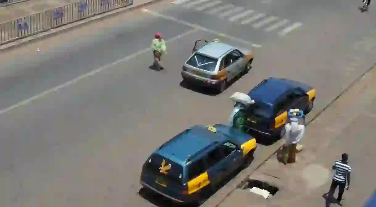 Taxis in Ghana