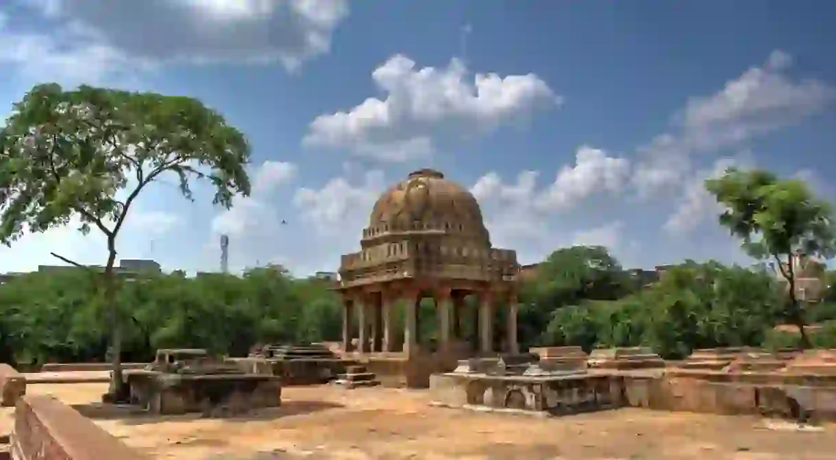 Take a scenic walk in Mehrauli Archaeological Park, which houses many ancient monuments