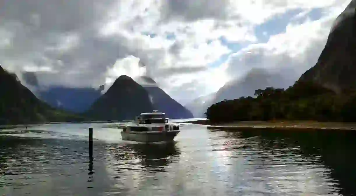 Cruising Milford Sound