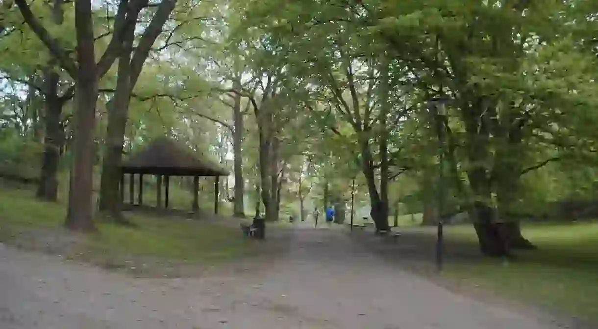 Tantolunden park is a premier picnic spot