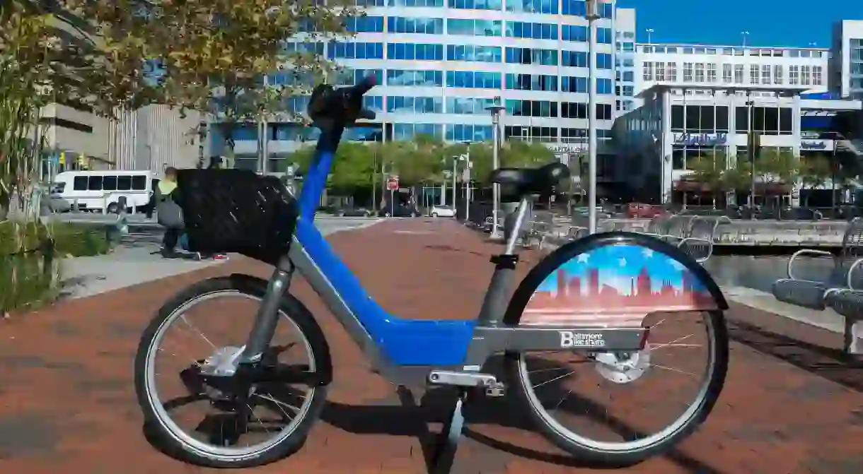 Baltimore Bike Shares Pedelec (Electric) bicycle