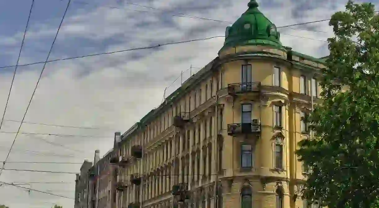 A summer day on Petrogradsky Island