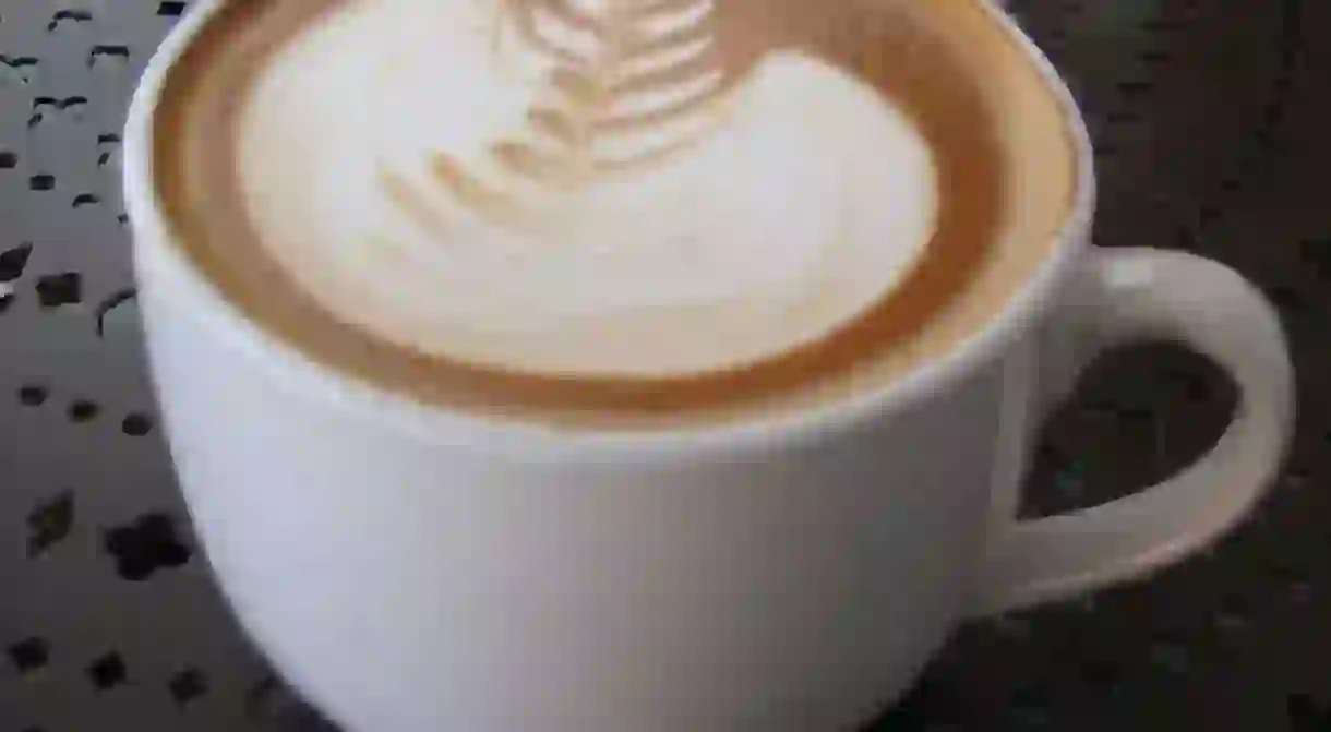 Urth Caffé latte