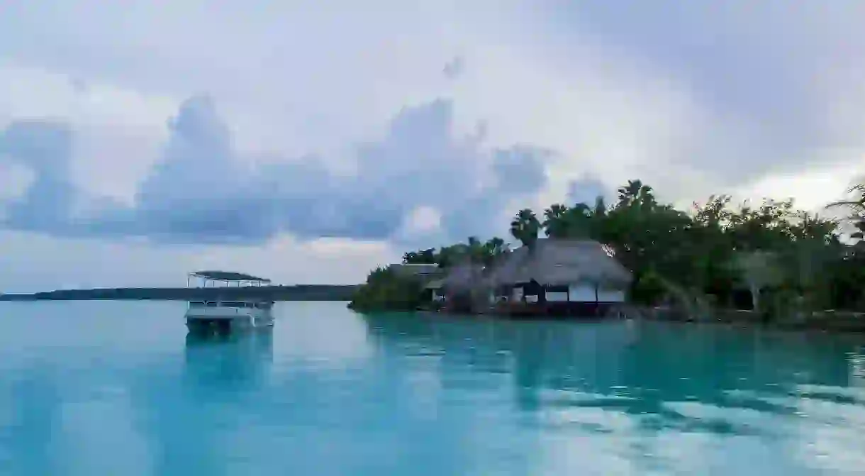 A view of Lake Bacalar