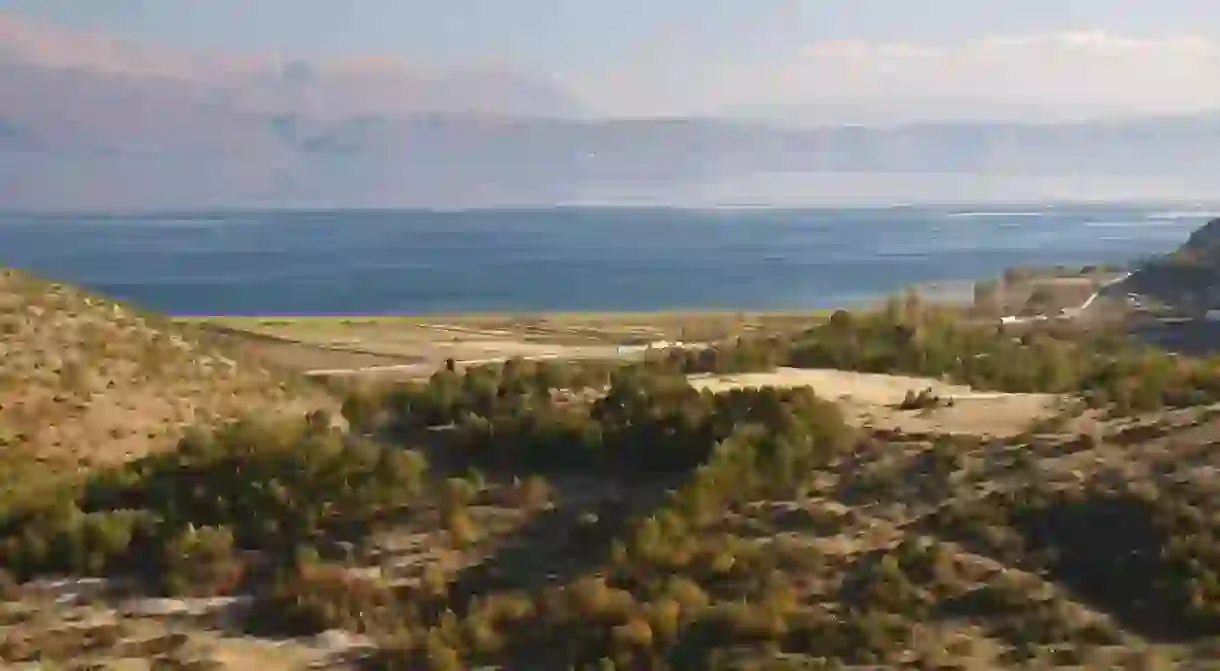 A beautiful view of Ohrid Lake