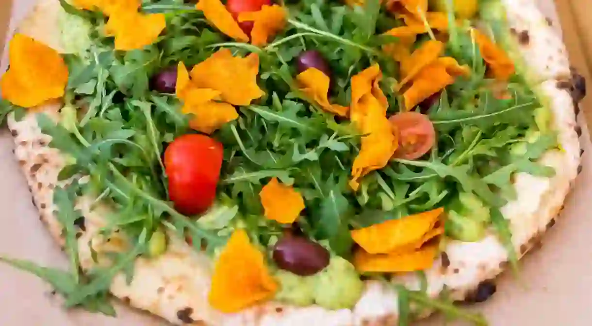 Vegan pizza