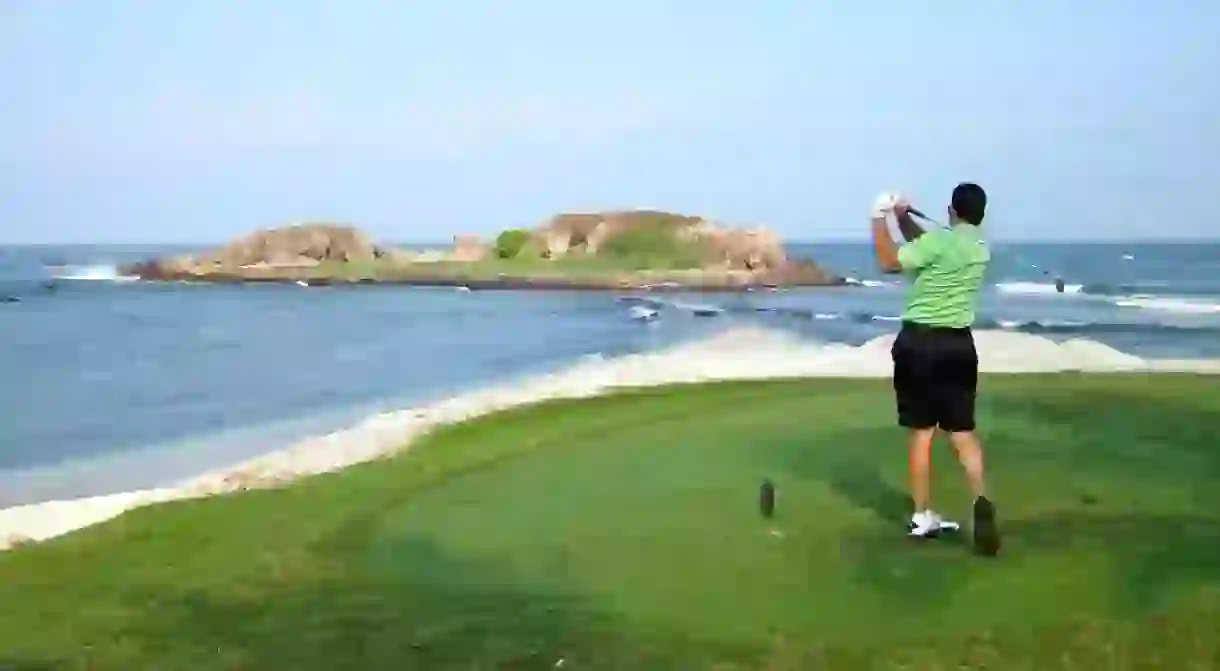 Golfer in Punta Mita