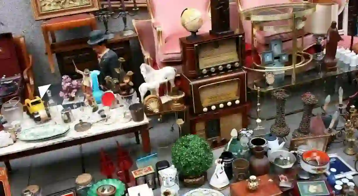 Antiques at El Rastro