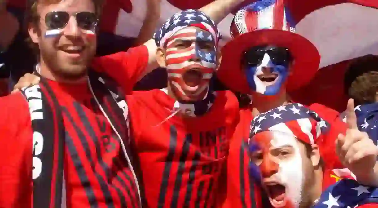 American soccer fans