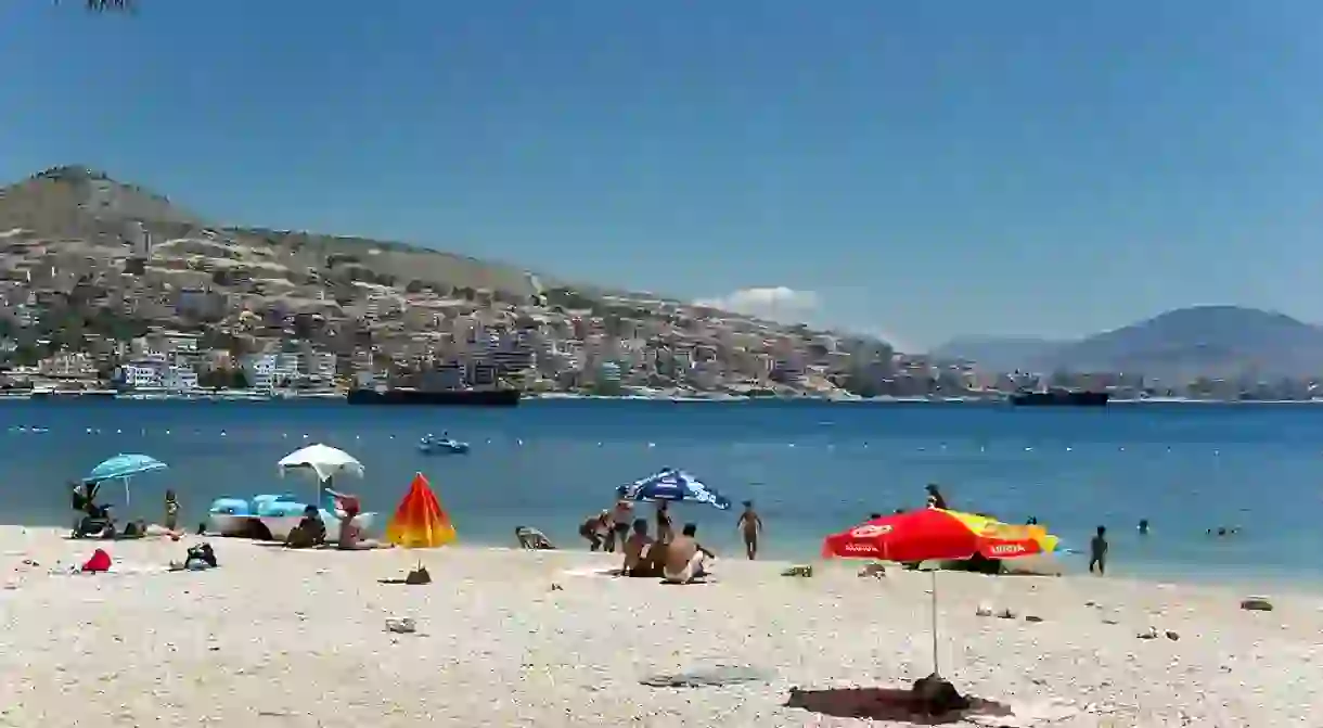 A beach near Saranda