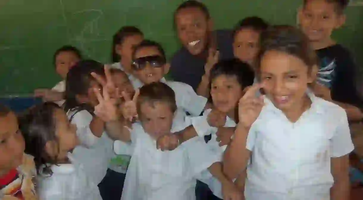 Nicaraguan school children