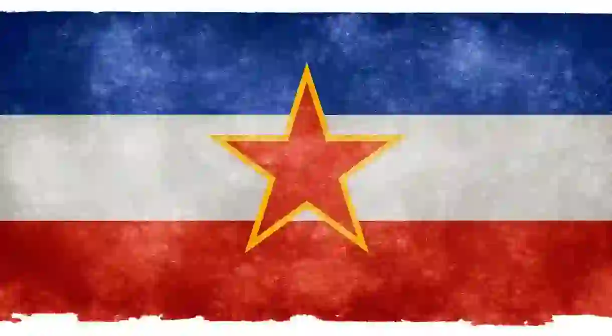 The once proud flag of a once proud state