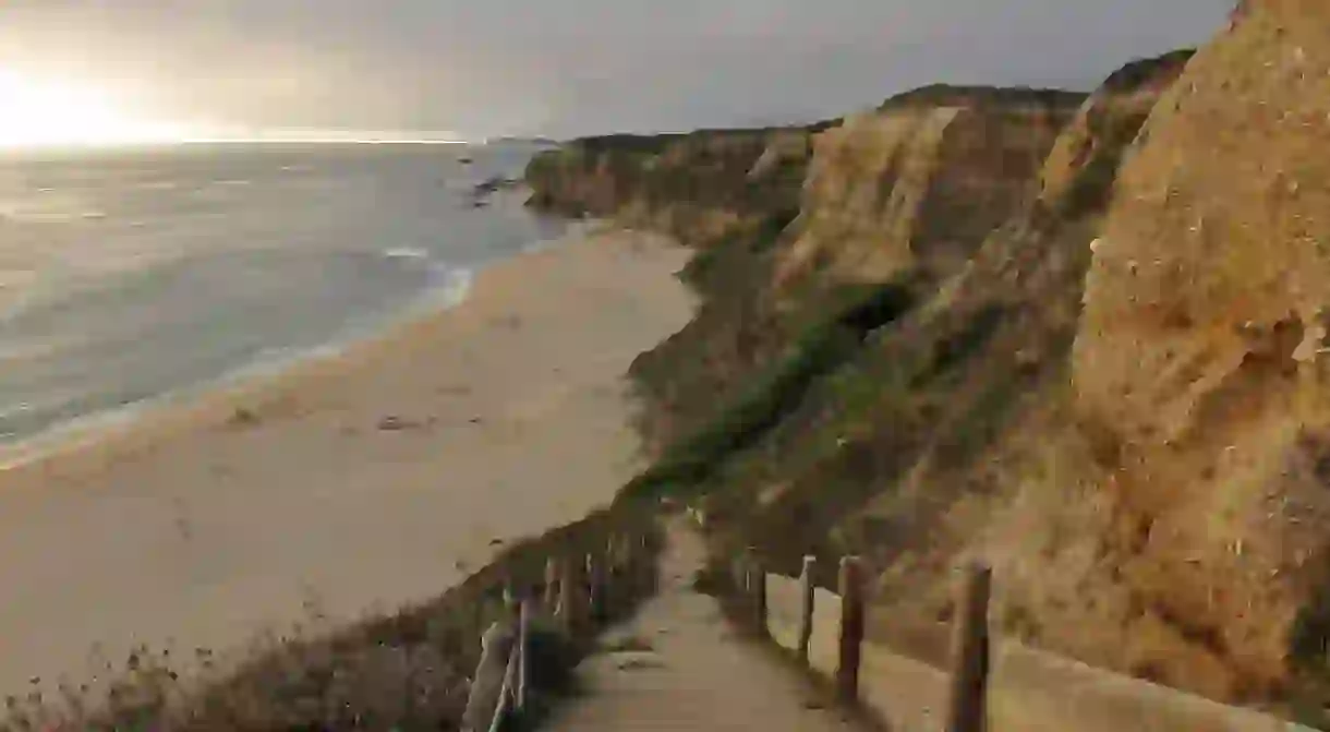 View from Cowell Ranch Beach steps