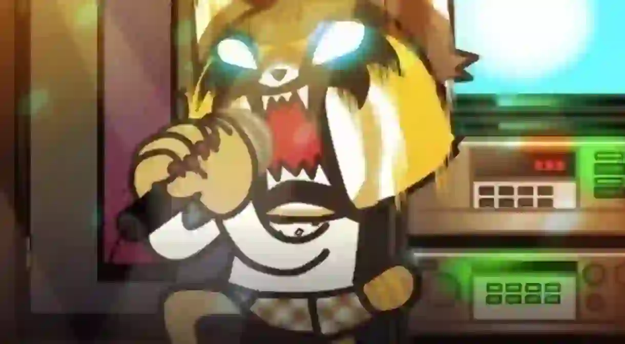 Restusko the Red Panda in Aggretsuko.