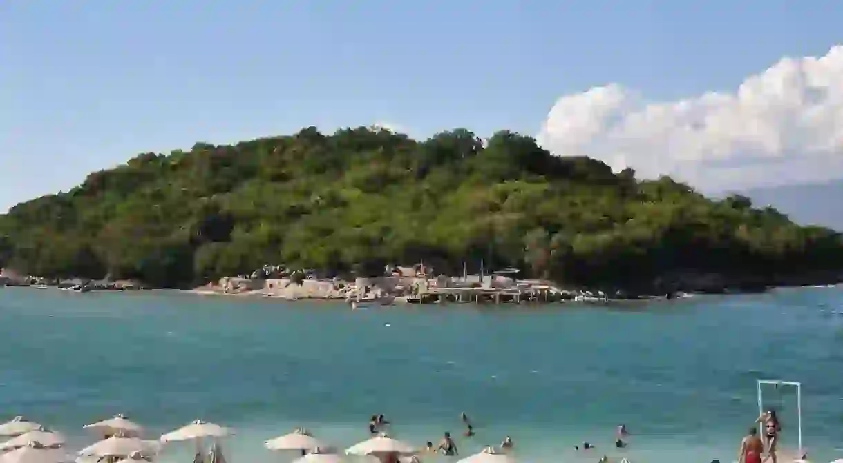 Ksamil is one of the most beautiful beaches of Albania