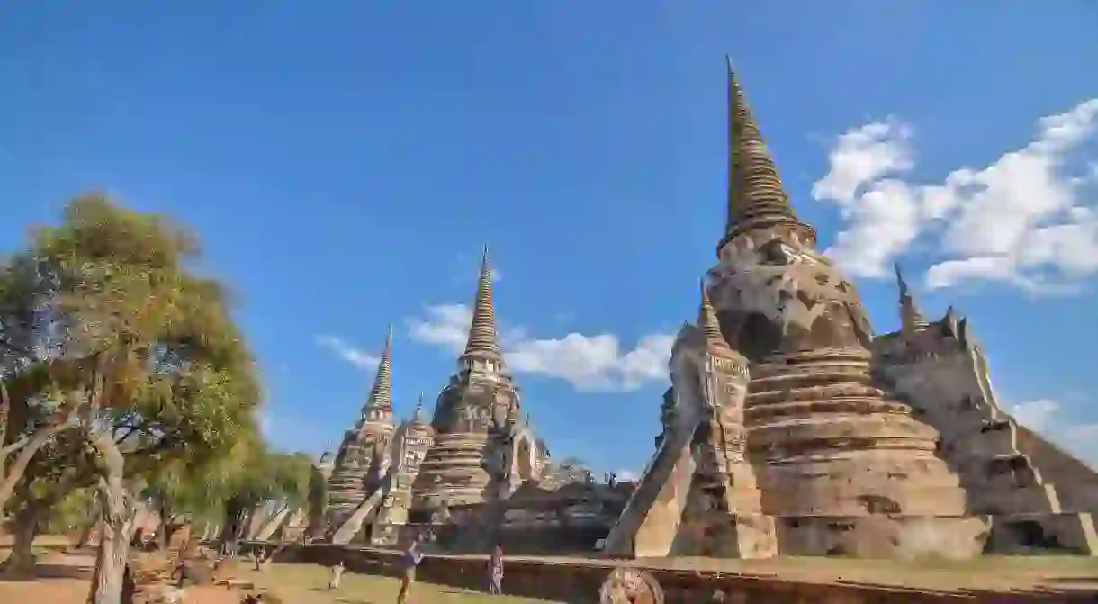 Chedis in Ayutthaya