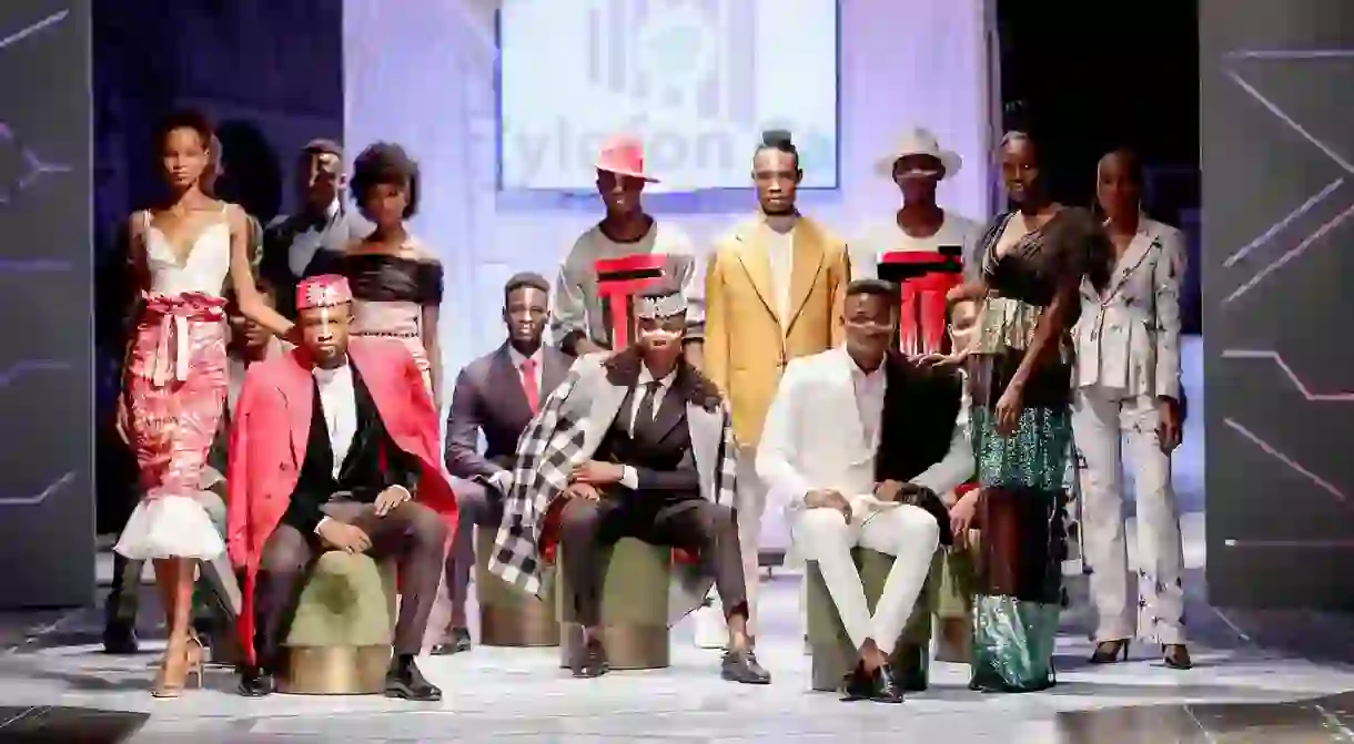 Telvin Nwafor (Nigeria) at Accra Fashion Week C/R18