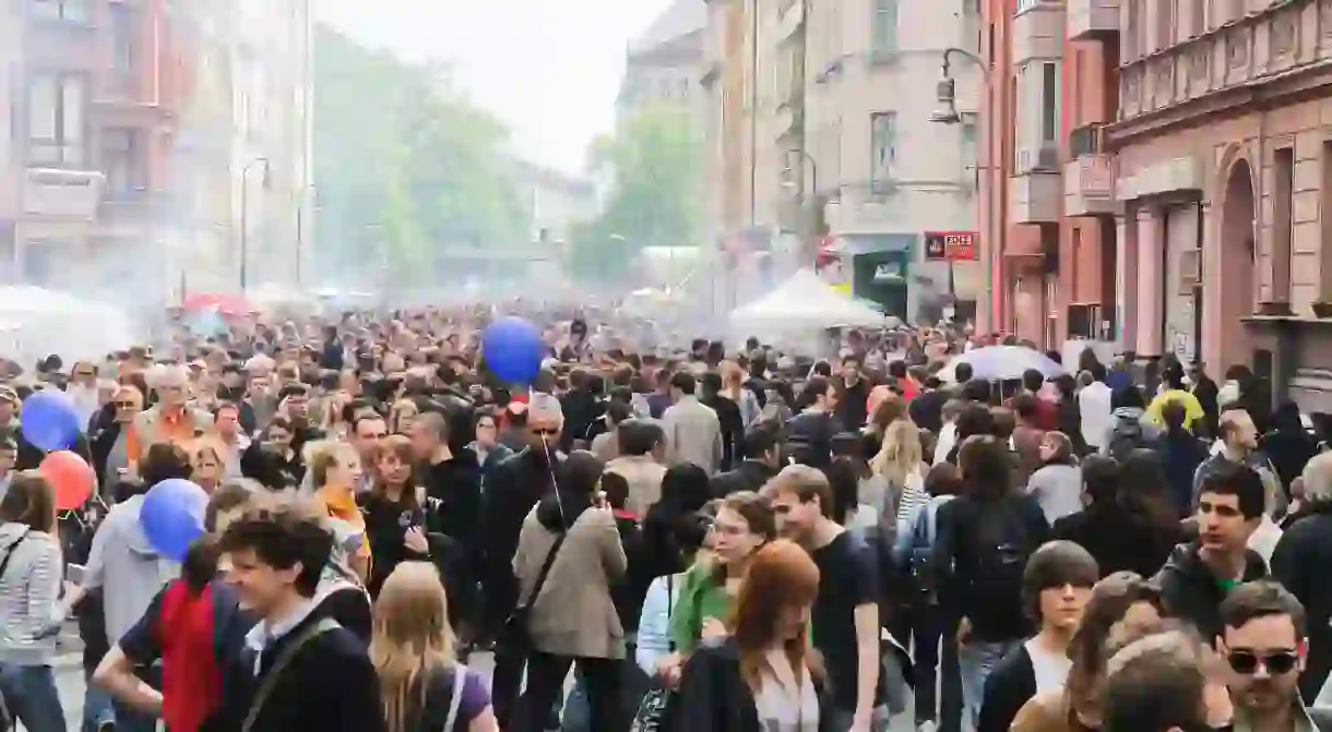 May Day street party, Berlin