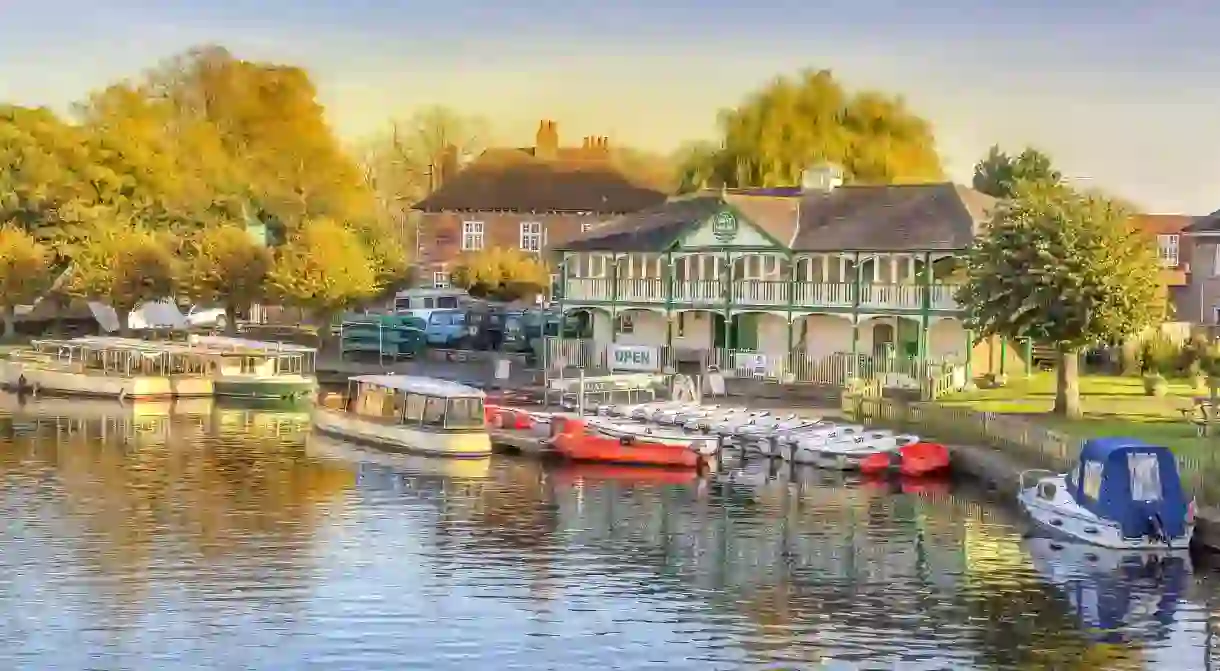 Canal boats, Stratford-upon-Avon