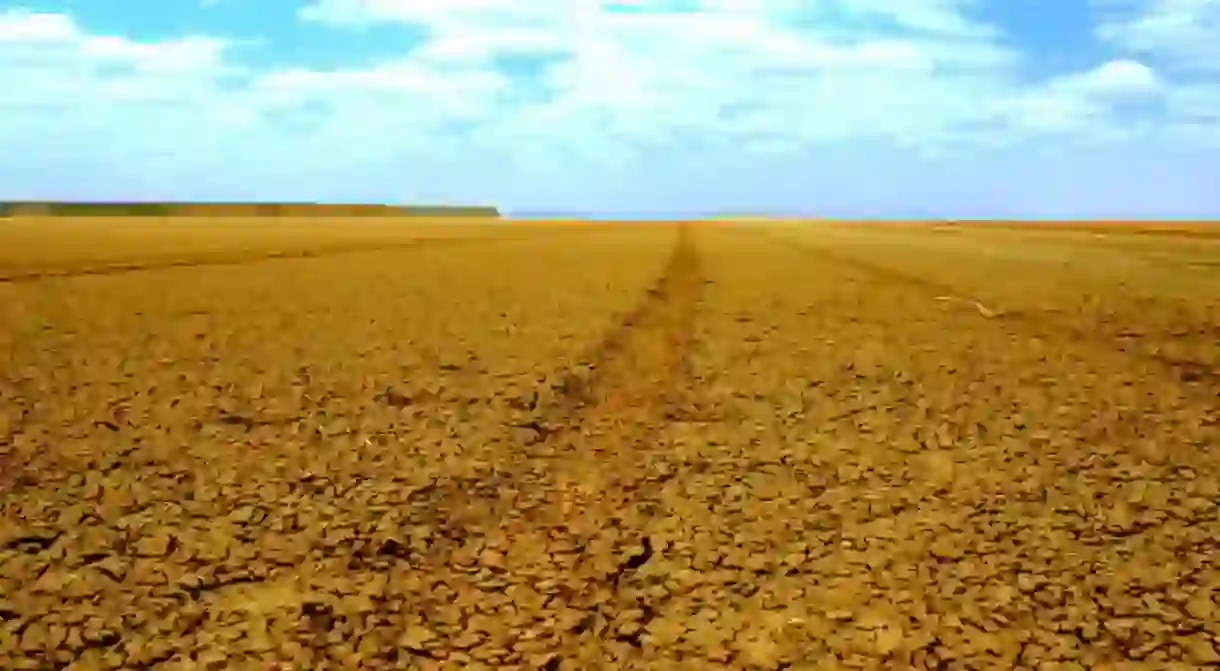 The Chalbi desert in Northern Kenya