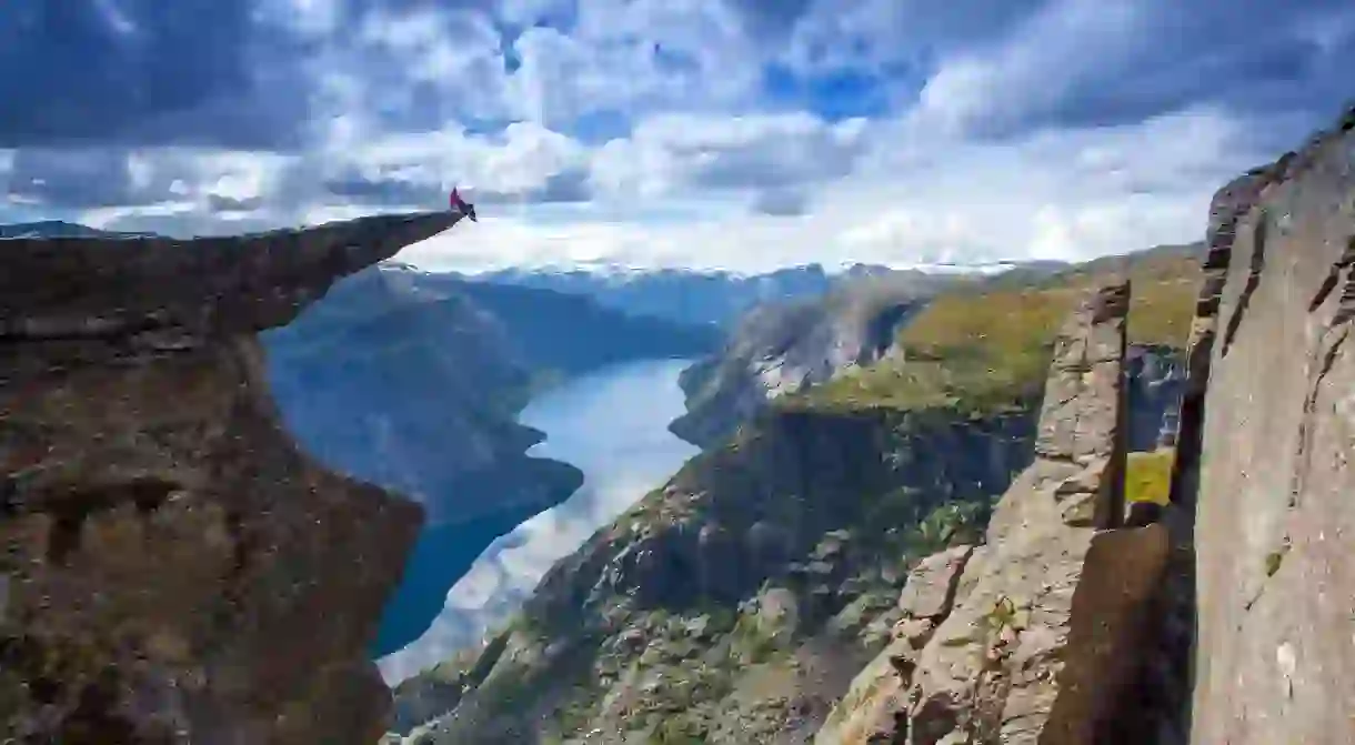 Chilling in Trolltunga is definitely a very Norwegian habit