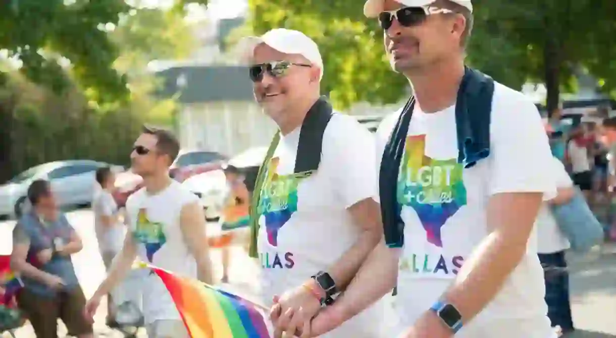 Dallas Pride is one of the biggest events in Oak Lawn.