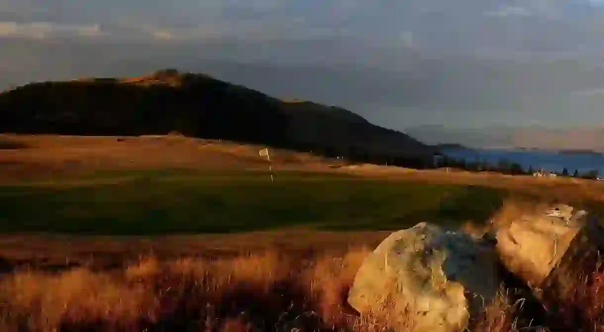 Views of the MacKenzie Basin as you play golf