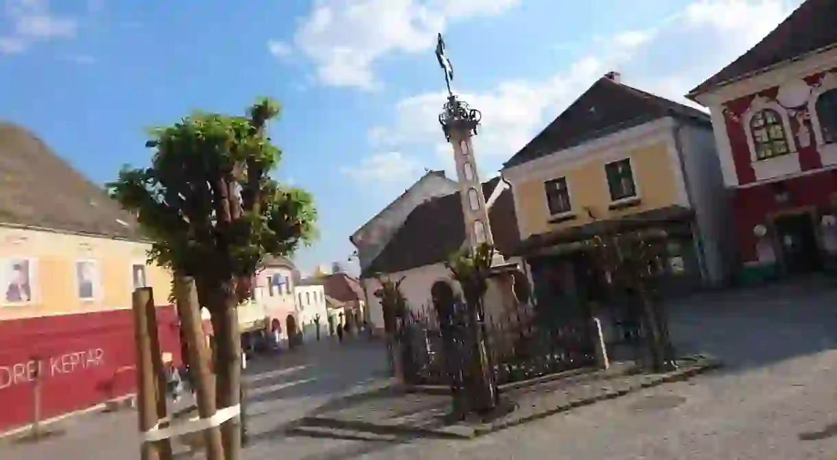 The town square at Szentendre