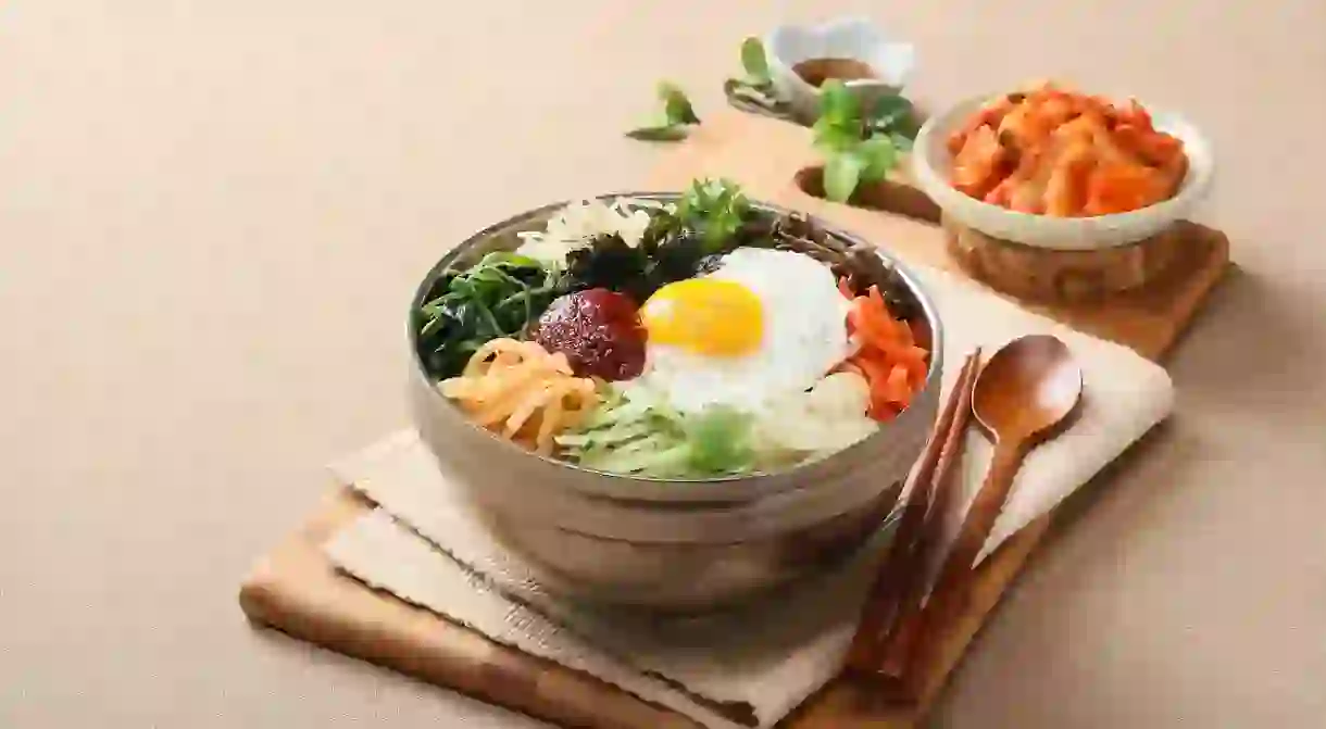 Korean bibimbap