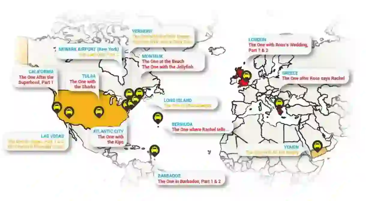 Friends Travel Map